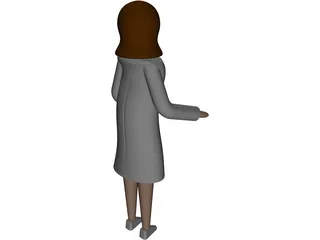 Nurse 3D Model preview