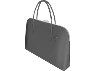 Woman Bag 3D Model preview