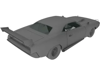 Dodge Charger 3D Model preview