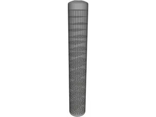 Exhaust Gas Heat Exchanger 3D Model preview