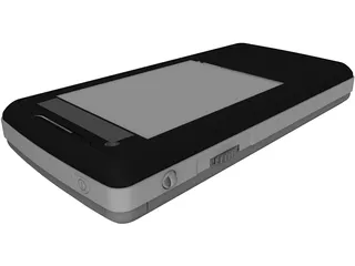 Sony Ericcson w960i 3D Model preview