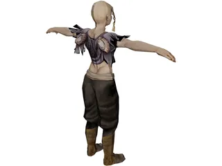 Zombie 3D Model preview