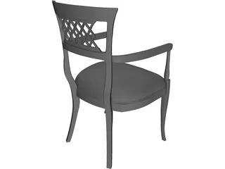Chair Classic 3D Model preview