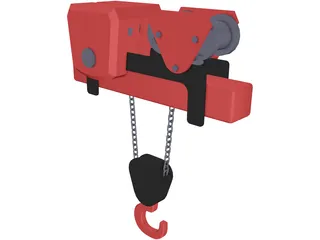 Pulley 3D Model preview