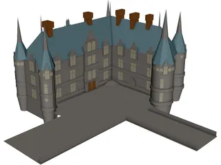 Castle 3D Model preview