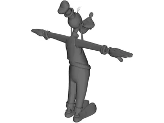 Goofy 3D Model preview