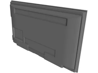TV Samsung LCD 3D Model preview