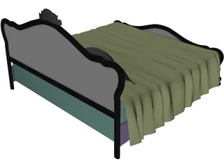 Bed 3D Model preview