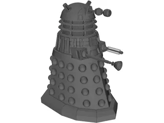 Dalek 3D Model preview