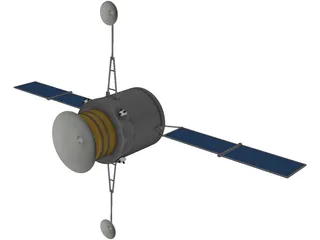 Satellite 3D Model preview