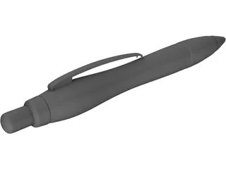 Pen Cross 3D Model preview