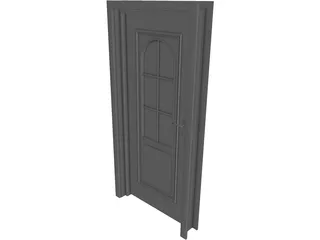 Door House 3D Model preview