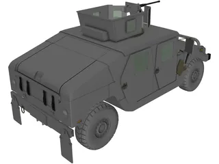 Hummer 3D Model preview