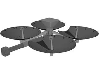 Antenna High Gain 3D Model preview