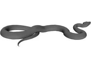 Snake 3D Model preview