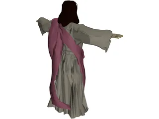 Jesus Christ 3D Model preview