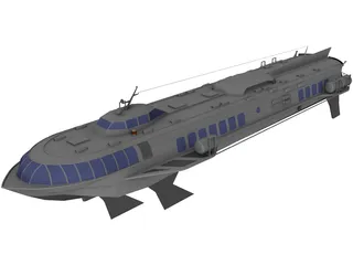 Meteor 3D Model preview