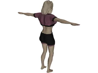 Woman 3D Model preview