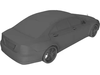 Mercedes-Benz S-Class (2006) 3D Model preview