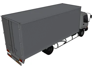 Isuzu Forward 3D Model preview