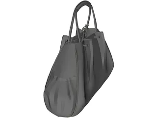 Armani Hand Bag 3D Model preview