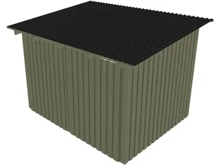 Shed 3D Model preview