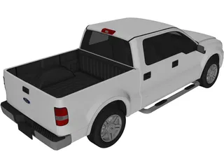 Ford F-150 Series (2004) 3D Model preview