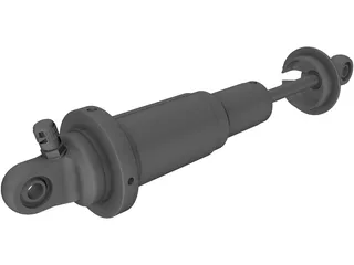 Penske Quarter Midget Shock 3D Model preview