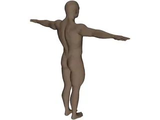 Man 3D Model preview