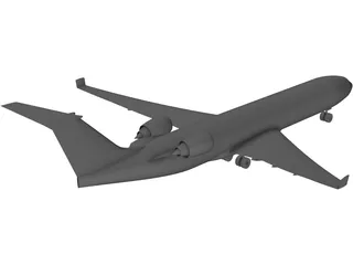 Private Jet 3D Model preview