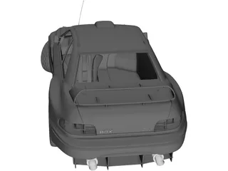 Subaru Impreza [Tuned] 3D Model preview
