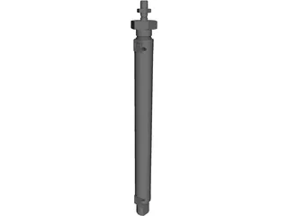 Cylinder Pneumatic 3D Model preview