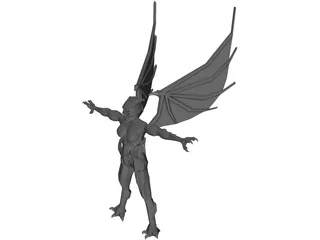 Monster 3D Model preview