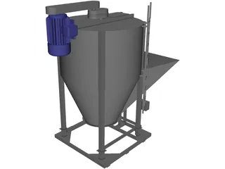 Mixer 3D Model preview