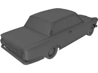 Ford Lotus Cortina (1966) 3D Model preview