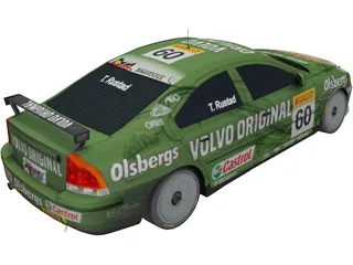 Volvo S60 Rally (2003) 3D Model preview