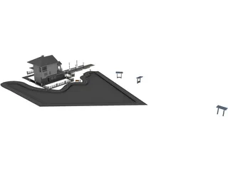 Villa 2000 3D Model preview