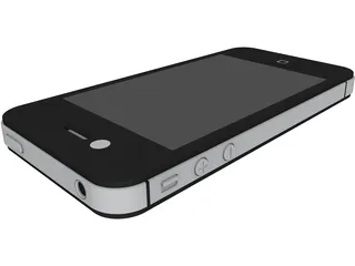 Apple iPhone 4 3D Model preview