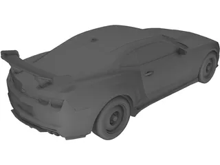 Chevrolet Camaro SS 3D Model preview