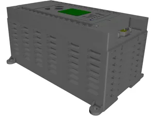 Allen-Bradley MicroLogix 1400 PLC 3D Model preview