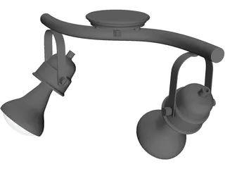 Lampadas 3D Model preview