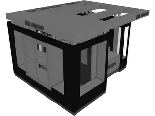 Muebles Shopping 3D Model preview