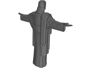 Christ the Redemer 3D Model preview