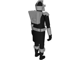 Cylon 3D Model preview