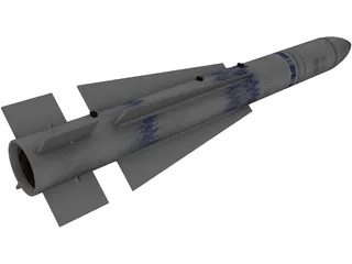AIM-54 Phoenix Missile 3D Model preview
