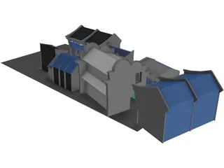 Old Town 3D Model preview