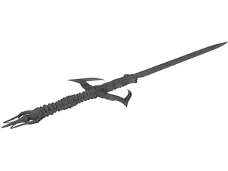 Medieval Sword 3D Model preview