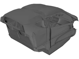 Interior Lotus Evora (2005) 3D Model preview