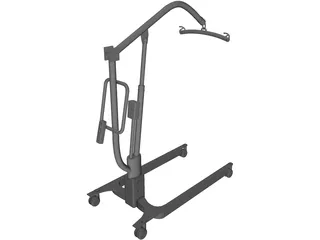 Patient Body Lift 3D Model preview