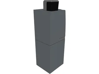 Brio Coffee Vending Machine 3D Model preview